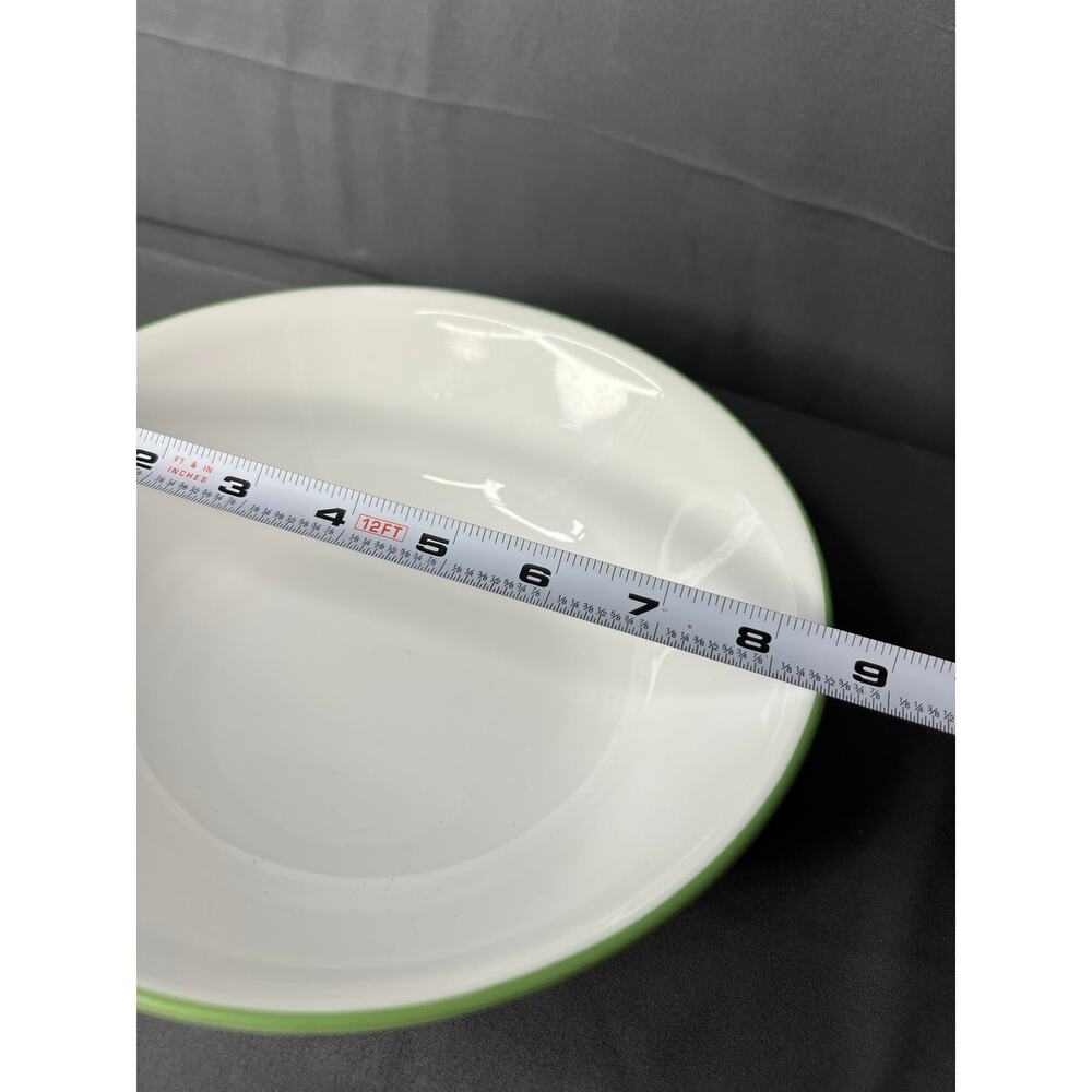 Corelle Green Rim Bowl 8.5" - Picture 3 of 4